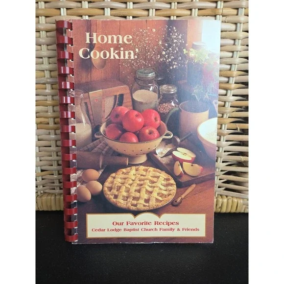 Cedar Lodge Baptist Church Cookbook Thomasville, North Carolina Vintage 1991 - Picture 1 of 7